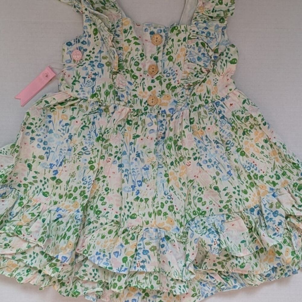Sweethoney Addie Egg Hunt Easter Dress | 2T - Picture 5 of 7